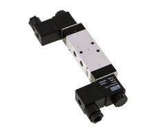 5/3 G1/8'' Center Closed Solenoid Valve 24V DC 3-10bar/42-140psi Airtec