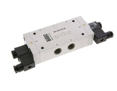 5/3 G1/2'' Center Closed Solenoid Valve 24V DC 3-10bar/42-140psi Airtec