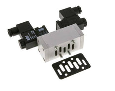 5/3 ISO 5599-1 Center Closed Solenoid Valve 115V AC 3-10bar/42-140psi Airtec