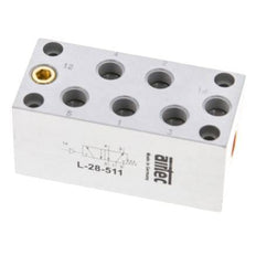 5/2 G1/8'' Air Pilot Valve 0-10bar/0-140psi Airtec