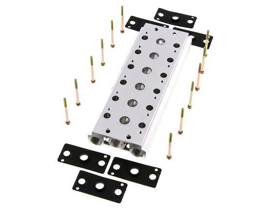 Manifold 6-Station E.MC 5/2 5/3-way