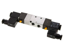 5/3 G1/4'' (G1/8'') Pressure Center Solenoid Valve 230V AC 1.5-8bar/21.0-112psi E.MC