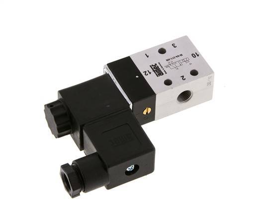 3/2 G1/8'' NO Solenoid Valve 230V AC 2.5-10bar/35.0-140psi Airtec