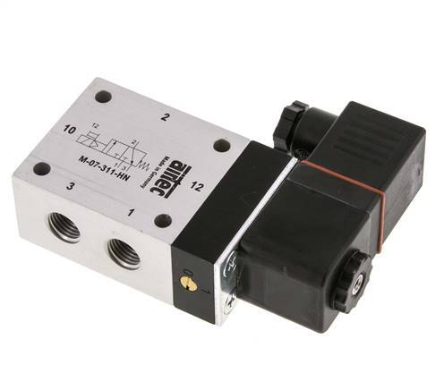 3/2 G1/4'' NC Solenoid Valve 24V DC ATEX 2.5-10bar/35.0-140psi Airtec