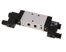 5/3 G1/4'' Pressure Center Solenoid Valve 12V DC 3-10bar/42-140psi Airtec