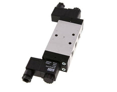 5/3 G1/4'' Pressure Center Solenoid Valve 12V DC 3-10bar/42-140psi Airtec