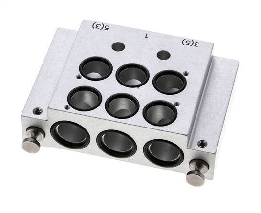 End Plate with Two Valve Seats for Airtec KM09
