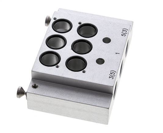 End Plate with Two Valve Seats for Airtec KM09