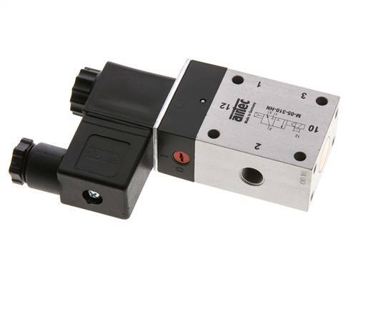 3/2 G1/8'' NO Solenoid Valve 115V AC 2-10bar/28-140psi Airtec
