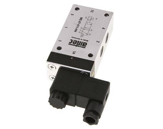 5/2 G1/4'' (G1/8'') Solenoid Valve External Pilot 115V AC -0.95-10bar/-13.2-140psi Airtec