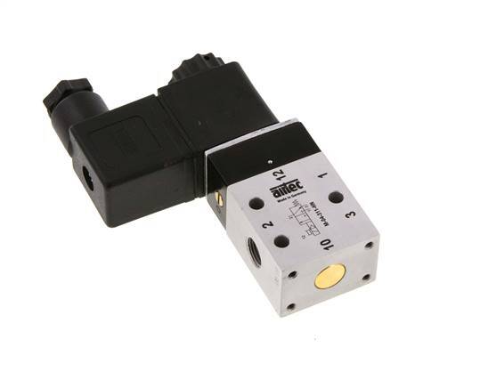 3/2 G1/8'' NC Solenoid Valve 12V DC 2.5-10bar/35.0-140psi Airtec