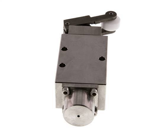 5/2 G1/4'' Roller Lever Valve Stainless Steel -0.95-12bar/-13.2-168psi