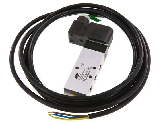 5/2 G1/8'' Solenoid Valve 24V DC ATEX 3-10bar/42-140psi Airtec