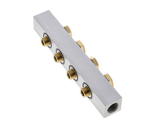 Manifold 4-Station 3/2 5/2 5/3way Airtec M05/P05