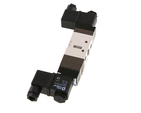 5/3 G1/4'' (G1/8'') Pressure Center Solenoid Valve 230V AC 2-10bar/28-140psi YPC