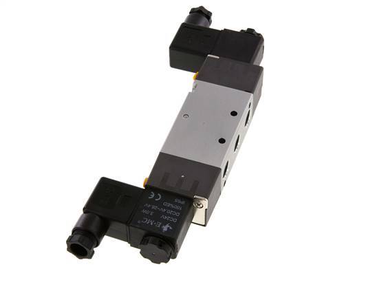 5/2 G1/4'' Bistable Solenoid Valve 24V AC 1.5-8bar/21.0-112psi E.MC