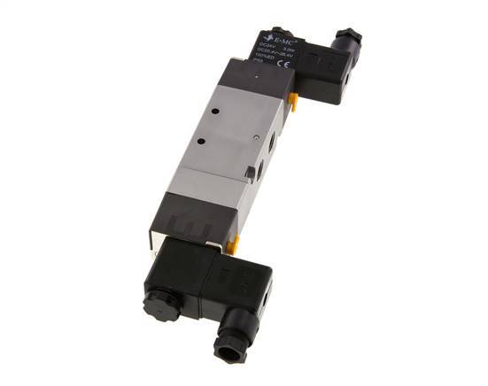 5/3 G1/4'' Pressure Center Solenoid Valve 230V AC 1.5-8bar/21.0-112psi E.MC