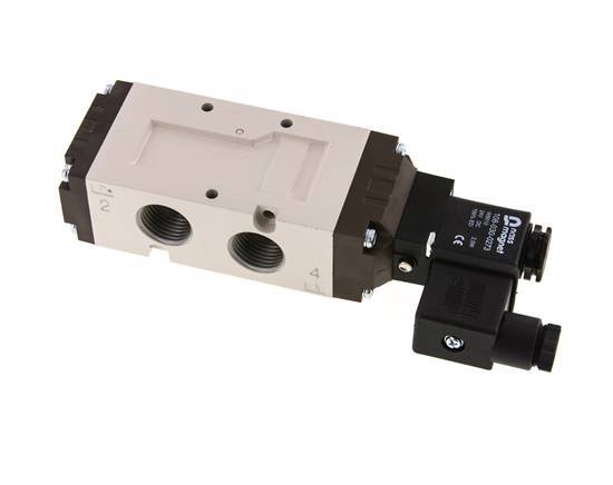 5/2 G1/2'' Solenoid Valve 24V AC 1.5-10bar/21.0-140psi YPC