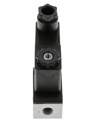 1x3/2 G1/8'' NC Solenoid Valve 24V DC -0.95-10bar/-13.2-140psi Airtec