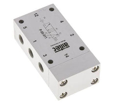 5/2 G1/8'' Air Pilot Valve ATEX 0-10bar/0-140psi Airtec