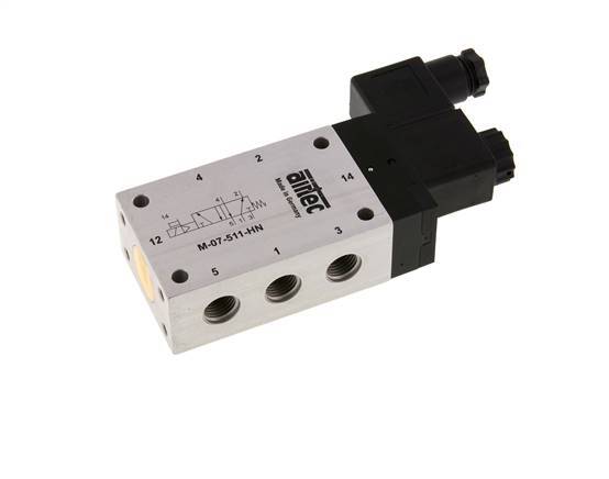 5/2 G1/4'' Solenoid Valve 230V AC 2.5-10bar/35.0-140psi Airtec