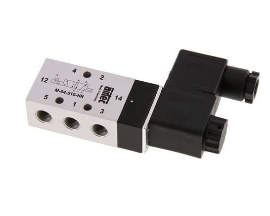 5/2 G1/8'' Solenoid Valve 230V AC 2.5-10bar/35.0-140psi Airtec