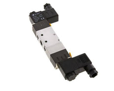 5/3 G1/4'' (G1/8'') Pressure Center Solenoid Valve 24V AC 1.5-8bar/21.0-112psi E.MC