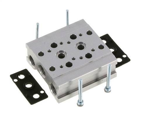 Manifold 2-Station YPC SF1000 5/2 5/3-way