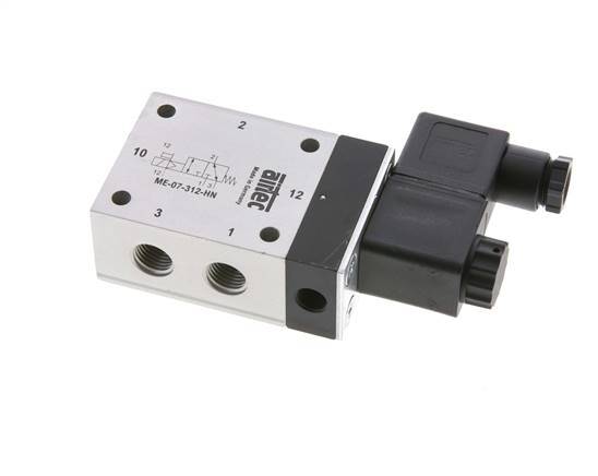 3/2 G1/4'' (G1/8'') Solenoid Valve External Pilot 24V AC -0.95-10bar/-13.2-140psi Airtec