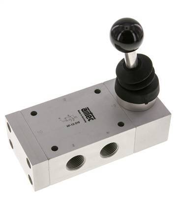3/2 G1/2'' Hand Lever Valve 0-12bar/0-168psi Airtec