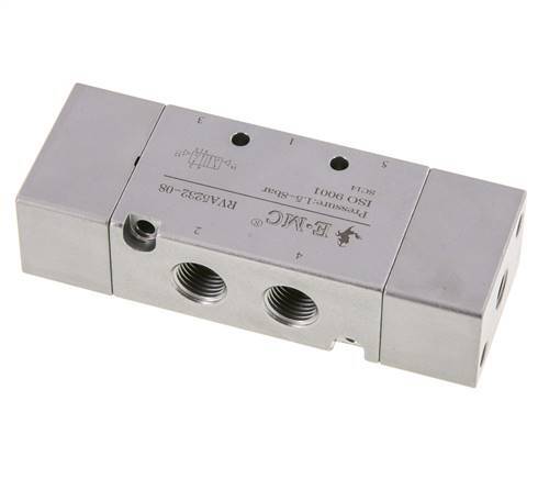 5/2 G1/4'' (G1/8'') Bistable Air Pilot Valve 1.5-8bar/21.0-112psi E.MC
