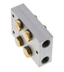 Manifold 2-Station 5/2 5/3way Airtec M04/P04
