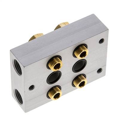 Manifold 2-Station 5/2 5/3way Airtec M04/P04