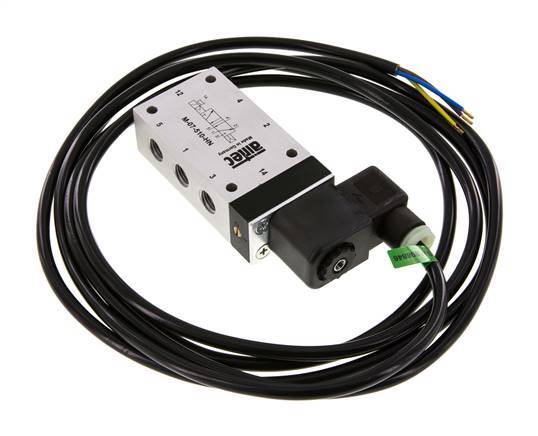 5/2 G1/4'' Solenoid Valve 230V AC ATEX 1.5-10bar/21.0-140psi Airtec