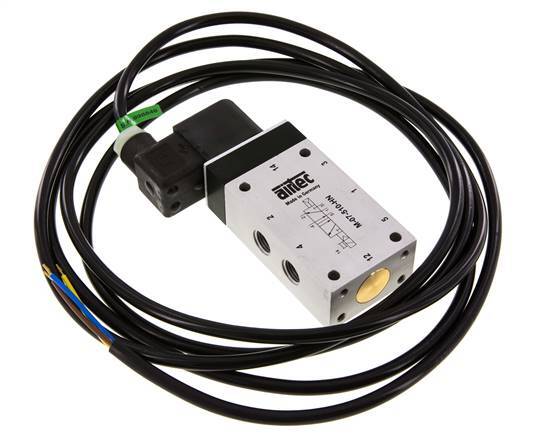 5/2 G1/4'' Solenoid Valve 230V AC ATEX 1.5-10bar/21.0-140psi Airtec
