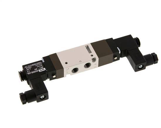 5/3 G1/8'' Center Closed Solenoid Valve 12V DC 2-10bar/28-140psi YPC