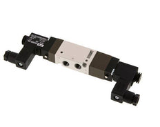 5/3 G1/8'' Center Closed Solenoid Valve 12V DC 2-10bar/28-140psi YPC