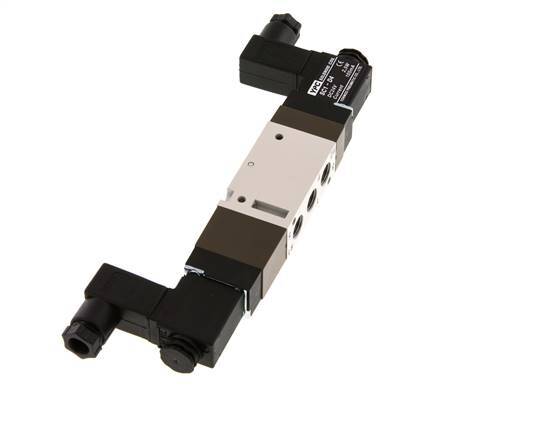 5/3 G1/8'' Center Closed Solenoid Valve 12V DC 2-10bar/28-140psi YPC