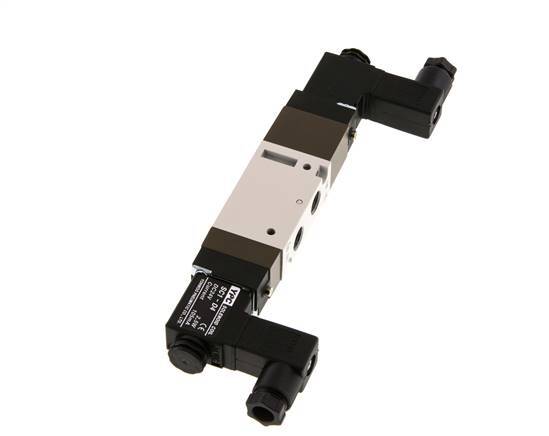 5/3 G1/8'' Center Closed Solenoid Valve 12V DC 2-10bar/28-140psi YPC