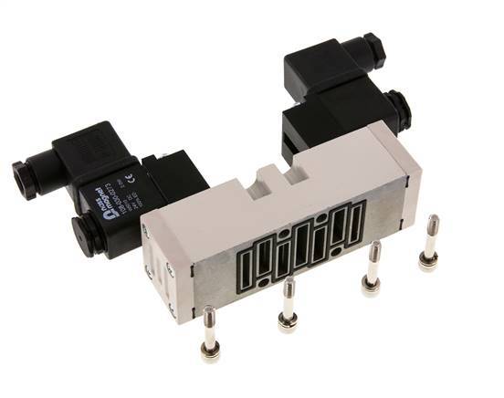 5/2 ISO 5599-1 Bistable Solenoid Valve 12V DC 1.5-10bar/21.0-140psi YPC