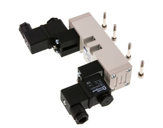 5/2 ISO 5599-1 Bistable Solenoid Valve 12V DC 1.5-10bar/21.0-140psi YPC