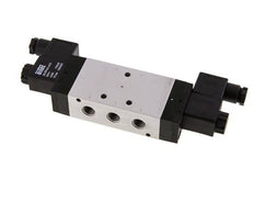 5/3 G1/4'' Pressure Center Solenoid Valve 24V DC 3-10bar/42-140psi Airtec