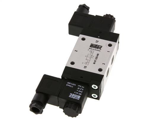 3/2 G1/4'' Bistable Solenoid Valve 24V DC 1.5-10bar/21.0-140psi Airtec