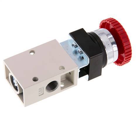 3/2 G1/4'' Emergency Stop Button Valve Red 0-8bar/0-112psi YPC