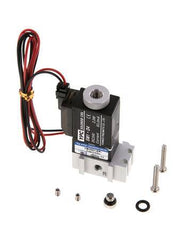 3/2 M5 NO Solenoid Valve 24V DC 0-8bar/0-112psi 2-pin Plug YPC