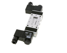 5/3 G1/8'' Center Closed Solenoid Valve 230V AC 3-8bar/42-112psi Airtec