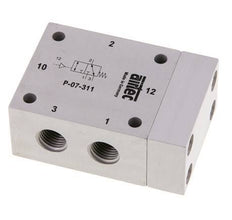 3/2 G1/4'' (G1/8'') Air Pilot Valve 1-10bar/14-140psi Airtec