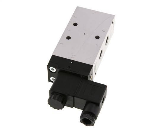 5/2 G1/4'' Solenoid Valve 24V DC 2.5-10bar/35.0-140psi Airtec