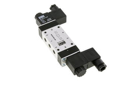 5/3 G1/8'' Center Closed Solenoid Valve 12V DC 3-8bar/42-112psi Airtec