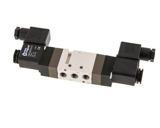 5/2 G1/8'' Bistable Solenoid Valve 24V AC 1.5-10bar/21.0-140psi YPC